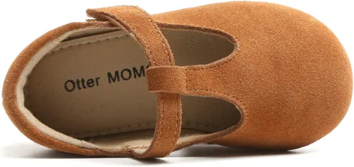 Vista 4 de Otter MOMO ToddlerLittle Girls Mary Jane Ballerina Flats Shoes Slip-on School Party Dress Shoes