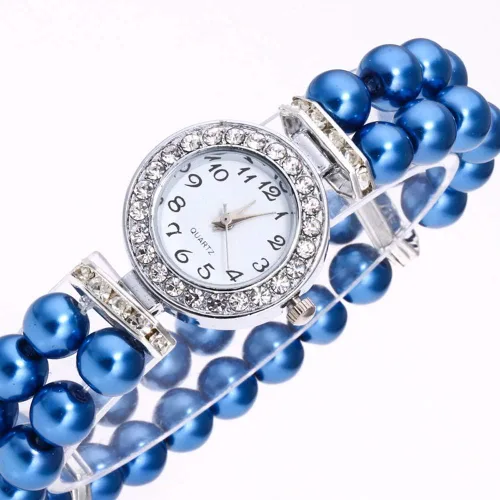 Vista 6 de Weicam Reloj de pulsera analógico de cuarzo para mujer, 4 piezas, Movimiento de cuarzo