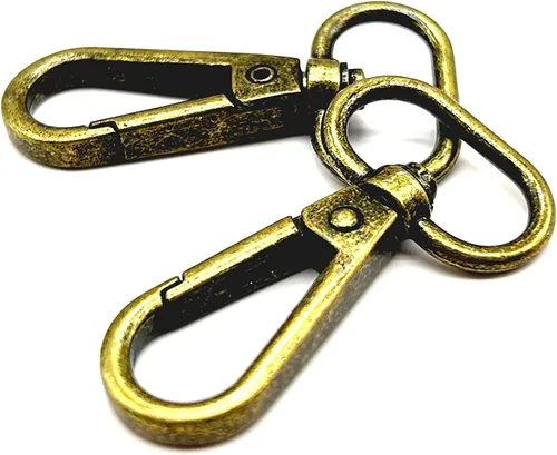 Vista 11 de Cierres giratorios de langosta de 1 pulgada ganchos giratorios 15 clips giratorios de metal de 1 pulgada para puerta de empuje de 1 pulgada