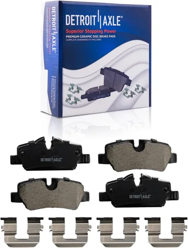 Vista 29 de Detroit Axle - Kit de freno delantero para Chevrolet Impala Monte Carlo Buick LeSabre Riviera Park Avenue Cadillac DeVille Olds Intrigue, Pinza