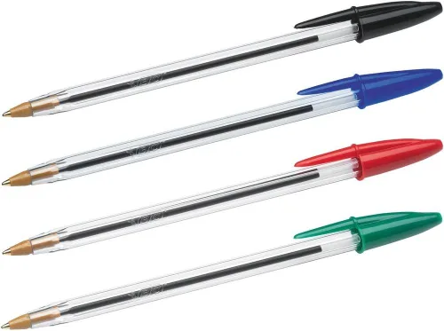 Vista 5 de BiC Cristal Original - Bolígrafo con punta redonda 1.0 mm paquete de de 4