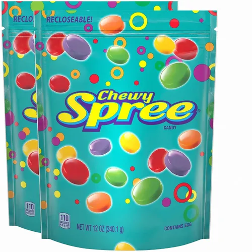 Vista 8 de Wonka Spree - Caramelos duros originales, bolsa resellable, bolsa de 12 onzas