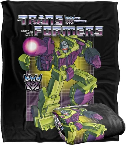 Vista 8 de Transformers Devastator - Manta de tacto sedoso, súper suave, 36 x 58 pulgadas
