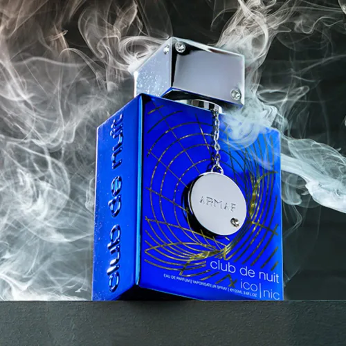 Vista 5 de Armaf Club de Nuit Blue Iconic - Eau de Parfum en espray para hombre, 3.6 onzas