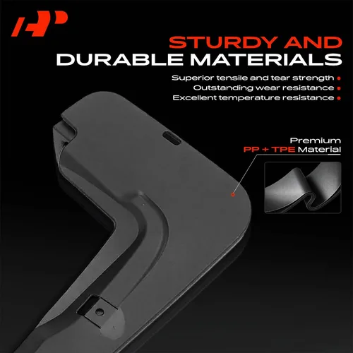 Vista 4 de A-Premium 4 unidades de guardabarros compatibles con Mini Cooper 2022 Convertible/Hatchback delantero y trasero for Mini Cooper 2022, No Drilling
