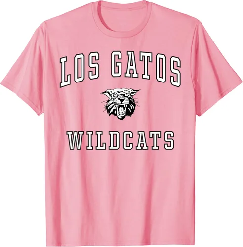 Vista 75 de Camiseta de Los Gatos de la escuela secundaria de Wildcats C1