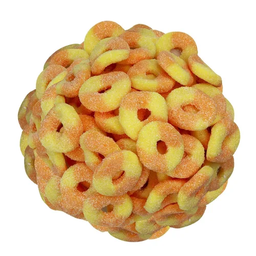 Vista 14 de Smarty Stop Mini anillos de gomita agria Candy GummiRoos (1 libra (paquete de 1), surtido)