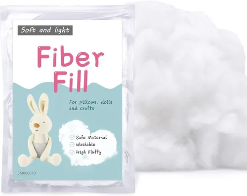 Vista 15 de LOKUNN Fibra de poliéster de 2.12 oz/60 g, relleno de fibra de poliéster (2.12 oz ~ 3.97 libras), relleno para animales de peluche, relleno
