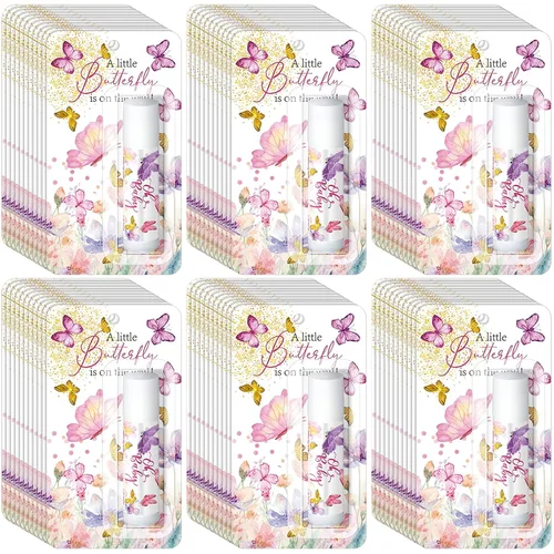 Vista 8 de Paquete de 30 Pequeño Vaquero Baby Shower Juegos Premios Regalos de Fiesta Bálsamos Labiales a Granel Obsequios para Ganadores Adultos Invitados