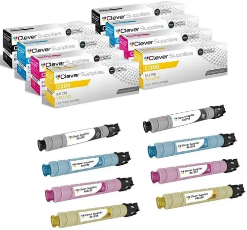 Vista 137 de CS - Cartucho de tóner compatible para Ricoh C220 406046 Color negro láser Aficio SP C220 Aficio SP C220A Aficio SP C220DN Aficio SP C220N Aficio SP