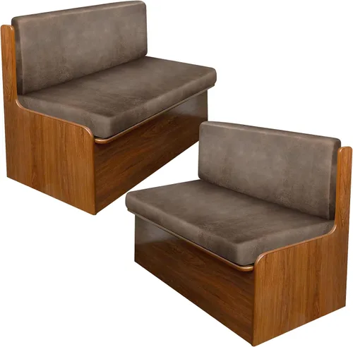 Vista 75 de Fundas de cojín tipo cuero para sofá, juego de fundas protectoras de muebles para sillón seccional, sofá biplaza de tela de elastano elástica