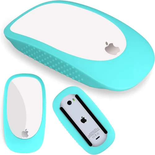 Vista 17 de Protector de silicona para Apple Magic Mouse, iMac Magic Mouse Cover Case - Funda protectora anticaídas (negro)