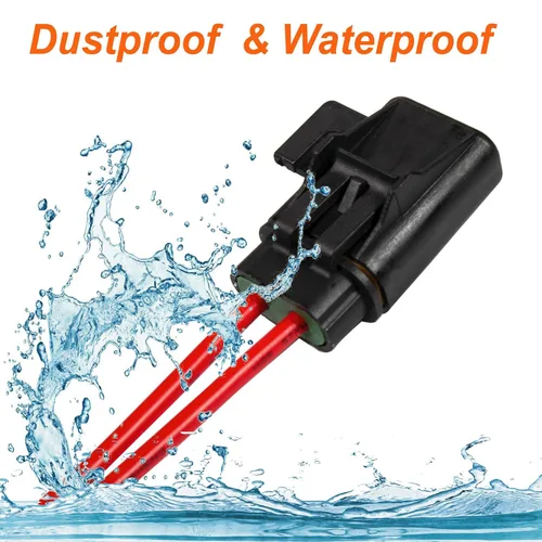 Vista 5 de Conjunto de portafusibles ATO ATC sellado impermeable Kit de cable existente para fusibles ATO ATC (paquete de 6)