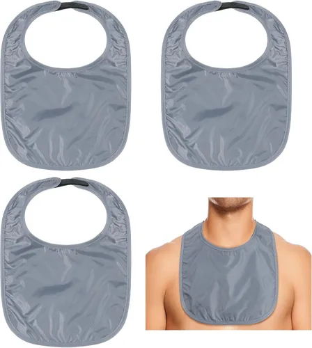 Vista 7 de Oudain 3 piezas de traqueotomía cubierta de ducha impermeable laringectomía estoma cubre cuello protector protector estoma protector transpirable