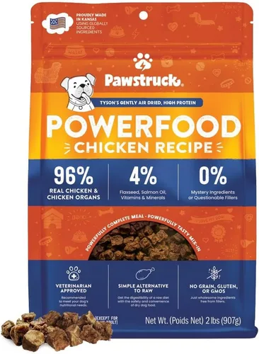 Vista 14 de Pawstruck - Comida para perros seca al aire con carne de res real, sin granos, hecha en EE. UU., sin OGM, recomendada por veterinarios, alta