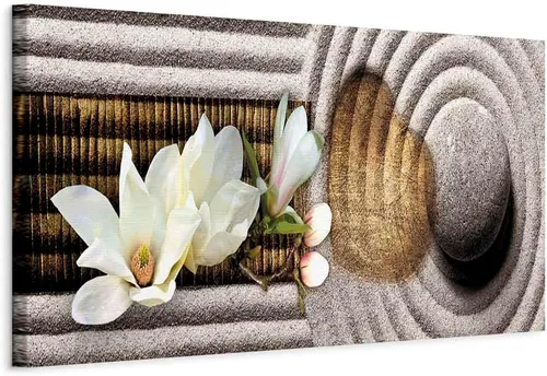 Vista 24 de artgeist Lienzo decorativo para pared, abstracto, 35 x 12 pulgadas, 1 unidad, decoración del hogar, cuadro estirado, pintura fotográfica, imagen