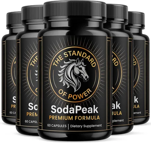 Vista 9 de Valdivia SodaPeak Capsules, suplemento de apoyo masculino paquete de 2
