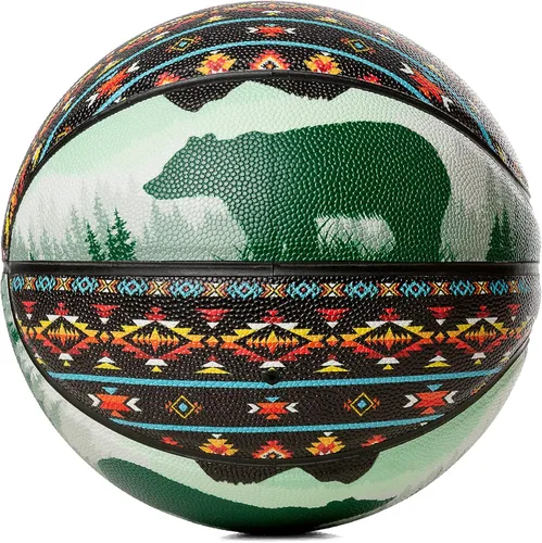 Vista 10 de Balón de baloncesto para interiores y exteriores de 29.5 pulgadas, de cuero compuesto de baloncesto, talla 7, adulto, pelota de entrenamiento