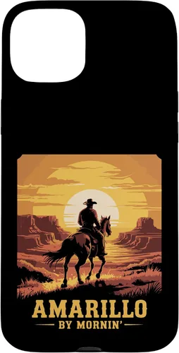 Vista 9 de Amarillo by Mornin Folk Style Western Country Music Case for iPhone 17