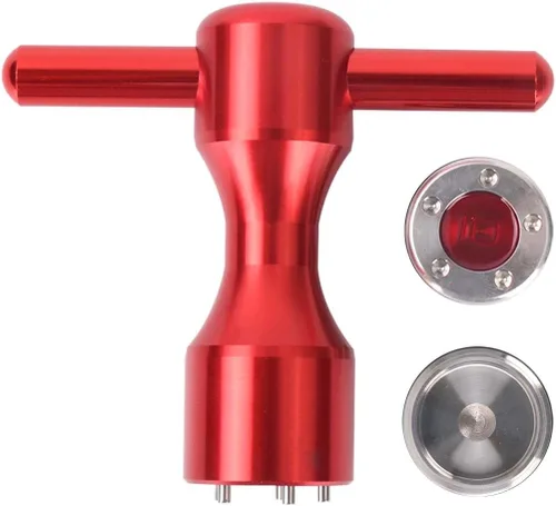 Vista 8 de HISTAR 2 pesas rojas personalizadas de golf + llave roja para putters Titleist Scotty Cameron