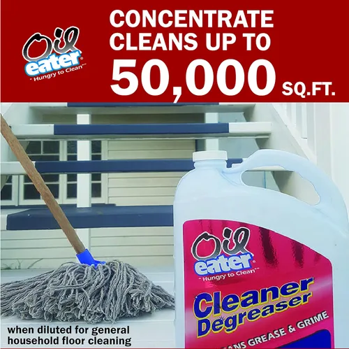 Vista 8 de Oil Eater Limpiador y Desengrasante Original de 1 Galón - Disuelve Grasa, Aceite y Manchas de Trabajo Pesado - Fuerza Profesional