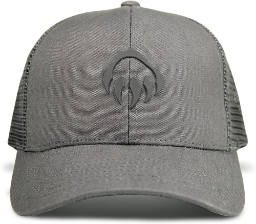Vista 9 de Wolverine Gorra Trucker Parte trasera de malla Snapback Ajustable Resistente Duradero Workwear 1883 - Oliva negra