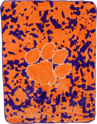 Vista 9 de College Covers Everything Comfy Arkansas Razorbacks Manta de Tiro Raschel Suave, Cálida y Enorme, 86" x 63