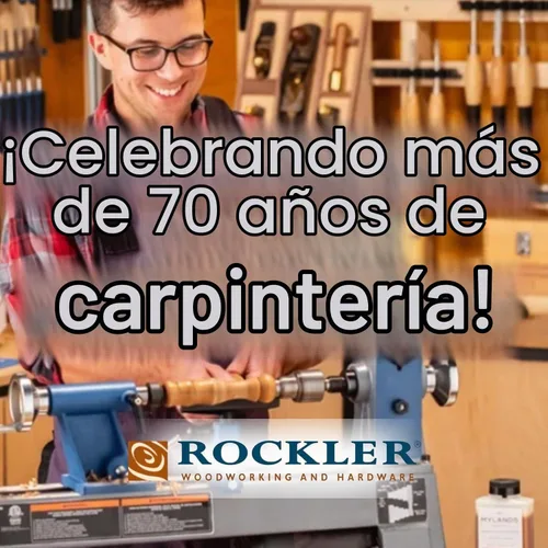 Vista 4 de Rockler Mesa de Router de Recorte – Mesa de Router Ajustable con Agujeros Pre-perforados en la Parte Posterior - Mesa de Router con Protector