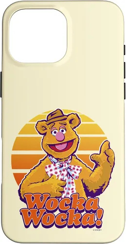 Vista 19 de Funda para iPhone 16 Disney The Muppets Fozzie Bear Wocka Wocka Retrato