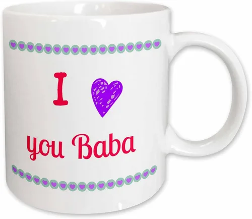 Vista 9 de 3dRose RinaPiro - Citas - Te amo baba, abuela abuela - Tazas (mug_212700_4)