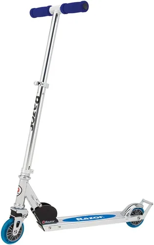 Vista 13 de Razor A2 Kick Scooter for Kids Ages 5+ – Wheelie Bar, Foldable, Lightweight, Aluminum Frame, Front Vibration Reducing System, Adjustable Height
