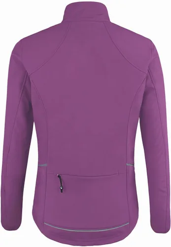 Vista 2 de baleaf Chaqueta de ciclismo para mujer, resistente al viento, térmica, para invierno, correr, clima frío, impermeable, softshell cálido