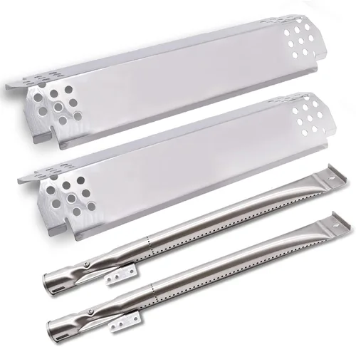 Vista 12 de Hiorucet Piezas de repuesto para parrilla Nexgrill 2 Burner 720-0864, 720-0864M. Reemplazo de placas de calor y quemadores para parrilla Nexgrill