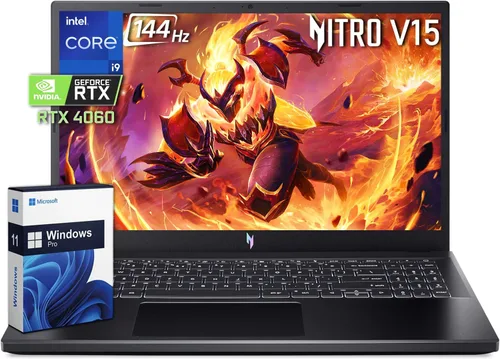 Vista 5 de Acer Nitro 5, 7° Gen Intel Core, Shale Black