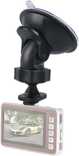 Vista 2 de Soporte para cámara de tablero con ventosa para cámara de salpicadero con adaptador de 14 juntas esféricas para grabadora de video de vehículo