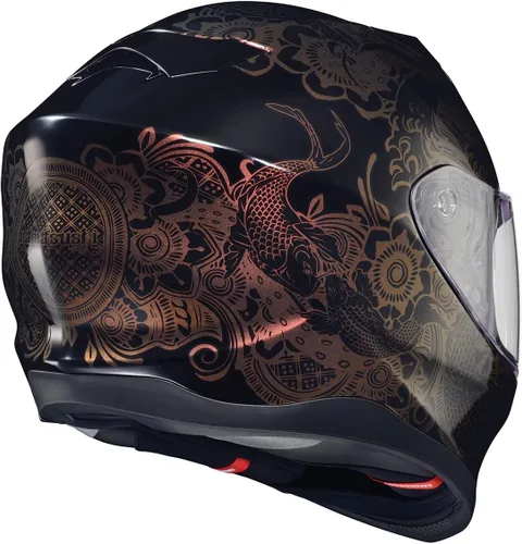 Vista 2 de ScorpionEXO T520 Casco de Motocicleta de Turismo de Cara Completa con Bolsillos para Altavoces Listos para Bluetooth DOT ECE Aprobado Nama-Sushi