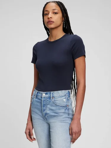 Vista 6 de GAP Paquete de 3 camisetas modernas con cuello redondo para mujer