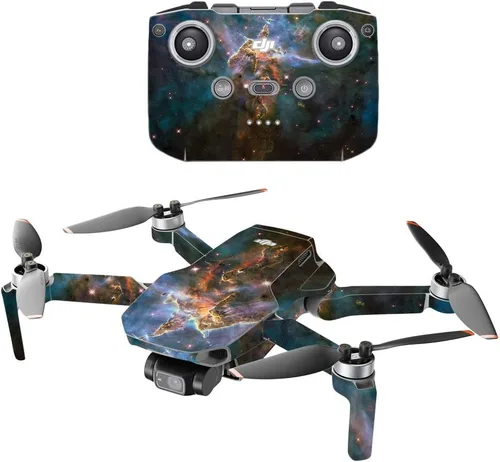 Vista 13 de MightySkins Compatible con DJI Mini 2 Dron portátil - Ácido Cubierta protectora de vinilo duradera y única Fácil de aplicar, quitar y cambiar