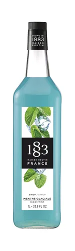 Vista 22 de 1883 Jarabe de Amaretto para bebidas, fabricado en Francia, botella de plástico de 1 litro