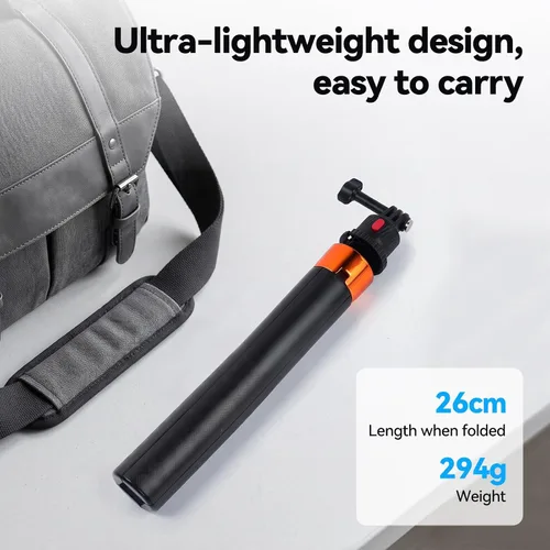 Vista 6 de UTEBIT 59'' Telescopic Selfie Stick with Tripod, Enhanced 4-Leg Steady Base