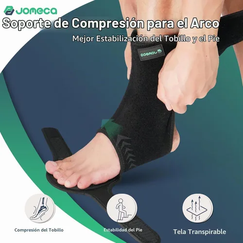 Vista 4 de Soporte de pie con soporte de arco, AFO ajustable de grado médico y ortesis de pie para caminar, alivia la inestabilidad de las extremidades