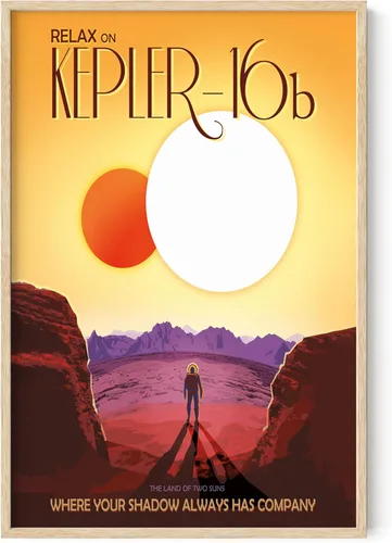 Vista 35 de HAUS AND HUES Arte de pared espacial – Pósteres espaciales vintage, póster JPL de la NASA, pósteres vintage de la NASA para paredes, arte de pared