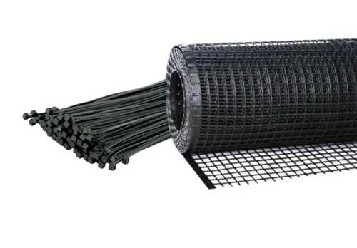 Vista 10 de KidKusion Protector de cubierta resistente, negro, 30 pies de largo x 3 pies de alto, fabricado en Estados Unidos; red de seguridad para balcón