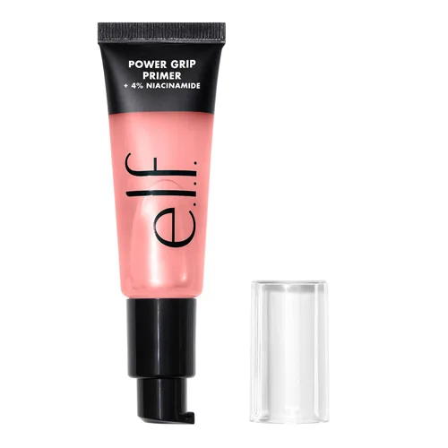 Vista 8 de e.l.f. Power Grip Primer + 4% Niacinamide Mini, prebase facial en gel hidratante, nivela la piel y abrillanta, fija el maquillaje, vegano y libre