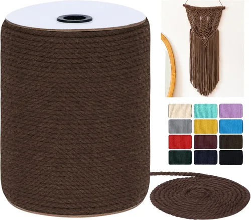 Vista 17 de Cordón de macramé, 0.118 pulgadas x 328 yardas