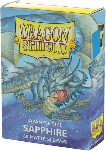 Vista 4 de Dragon Shield Fundas Mate de Tamaño Japonés para Cartas 60 UNID - Fundas TCG Premium Lisas y Resistentes - Compatibles con Yu-Gi-Oh, Naruto