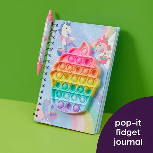 Vista 6 de Highlights - Paquete de suministros escolares de unicornio para niños, paquete de 3 piezas con mochila de unicornio de 17 pulgadas, estuche