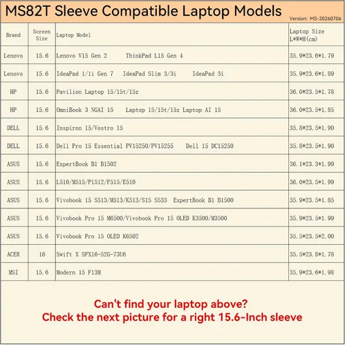 Vista 2 de Smatree MS82T Hard Protective 15.6inch Laptop Case para HP/Lenovo/DELL/ASUS Negro