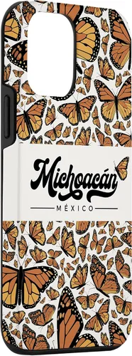 Vista 3 de Funda para iPhone 12 mini Michoacan México Mariposas Monarca