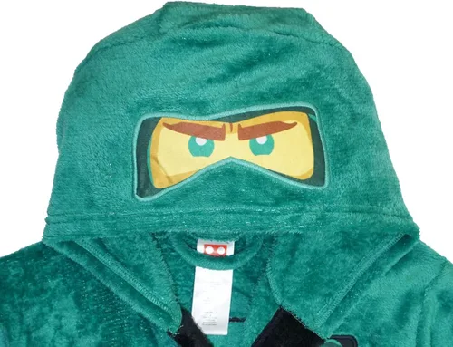 Vista 2 de LEGO Ninjago - Bata de felpa para niños pequeños y grandes